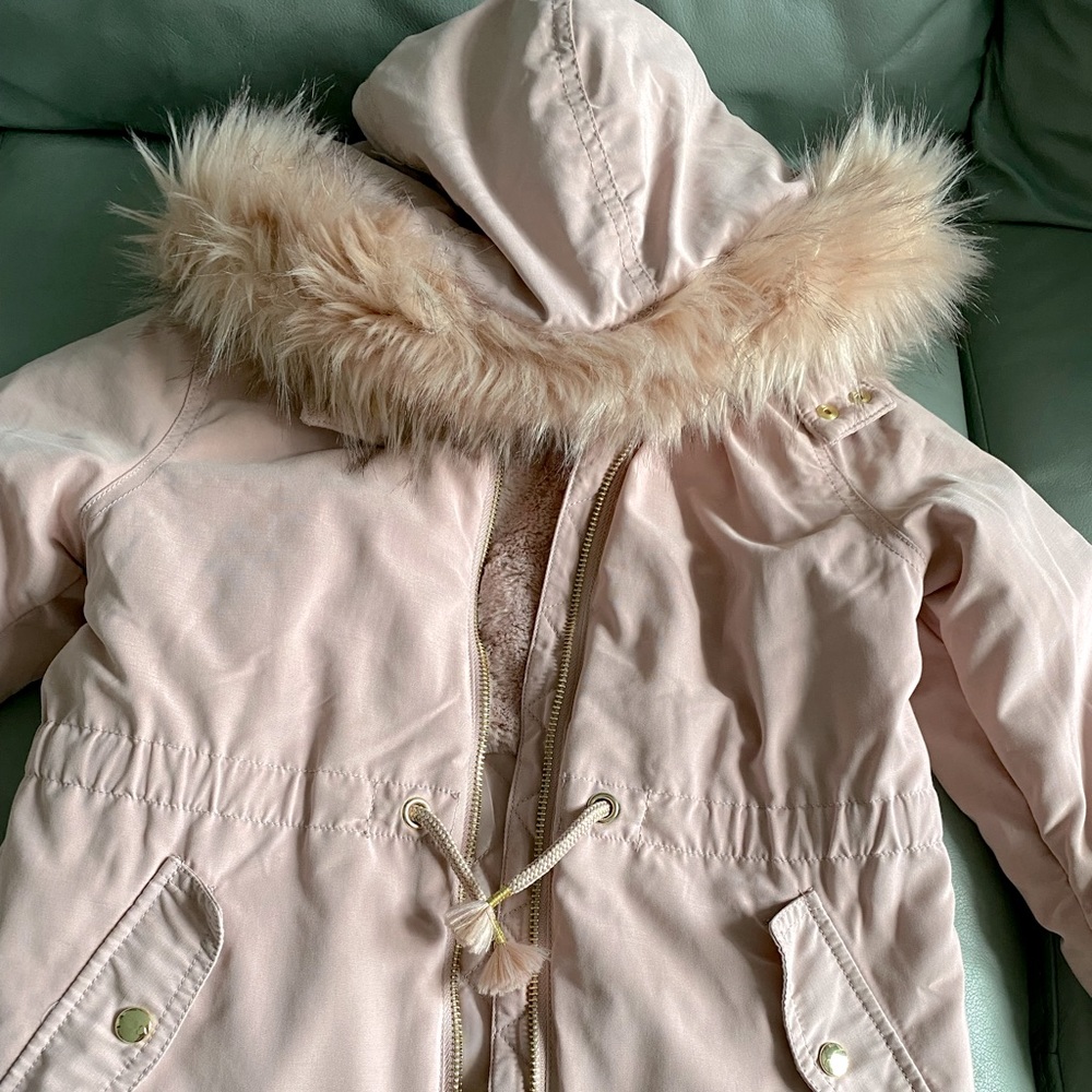 H&M fall/spring Parka for your pink-loving girl!